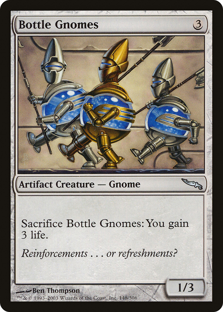 Bottle Gnomes (MRD-148) [Mirrodin] Foil
