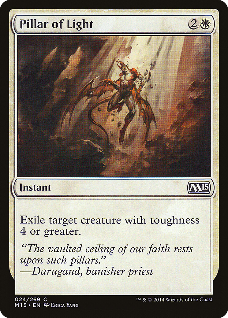 Pillar of Light (M15-024) [Magic 2015]