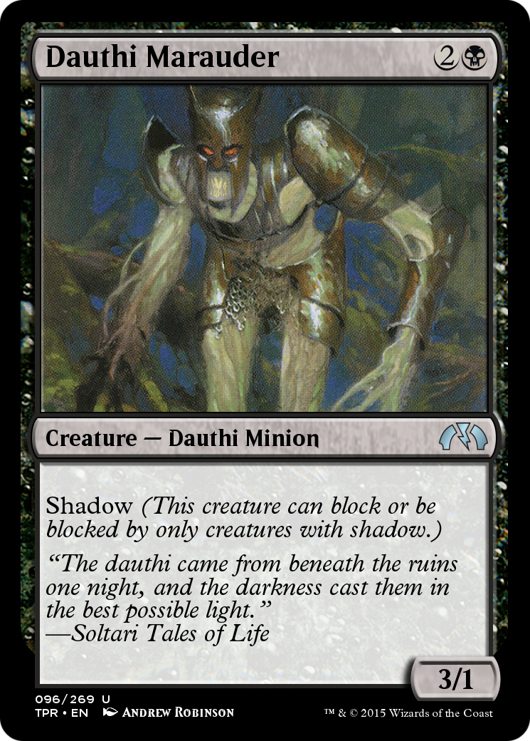 Dauthi Marauder (TPR-096) [Tempest Remastered] Foil