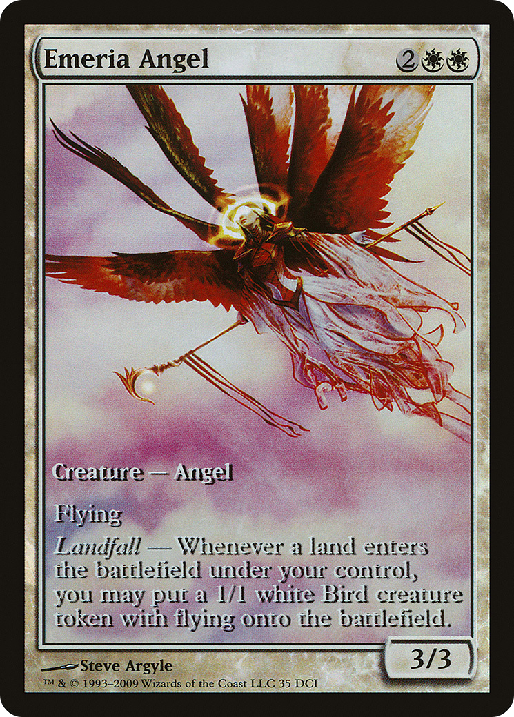 Emeria Angel (GAME-035) [DCI Promos] Foil