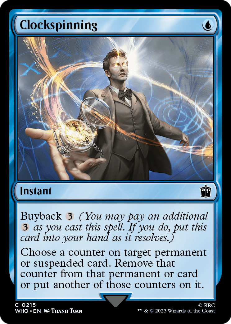 Clockspinning (WHO-215) [Doctor Who] Foil
