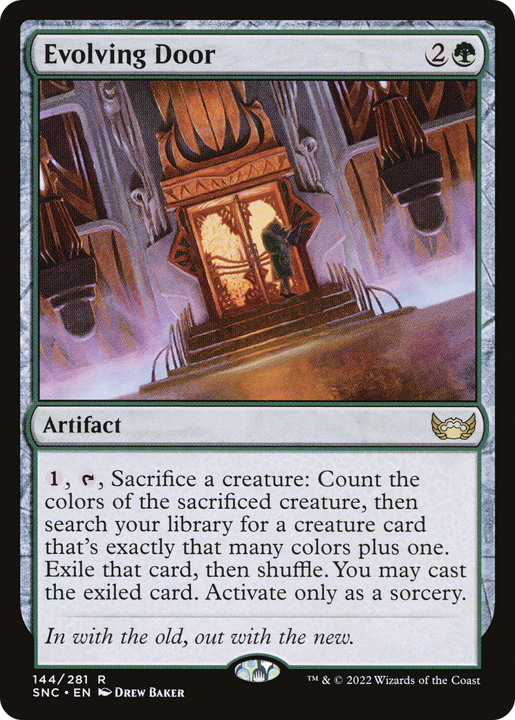Evolving Door (SNC-144) [Streets of New Capenna]