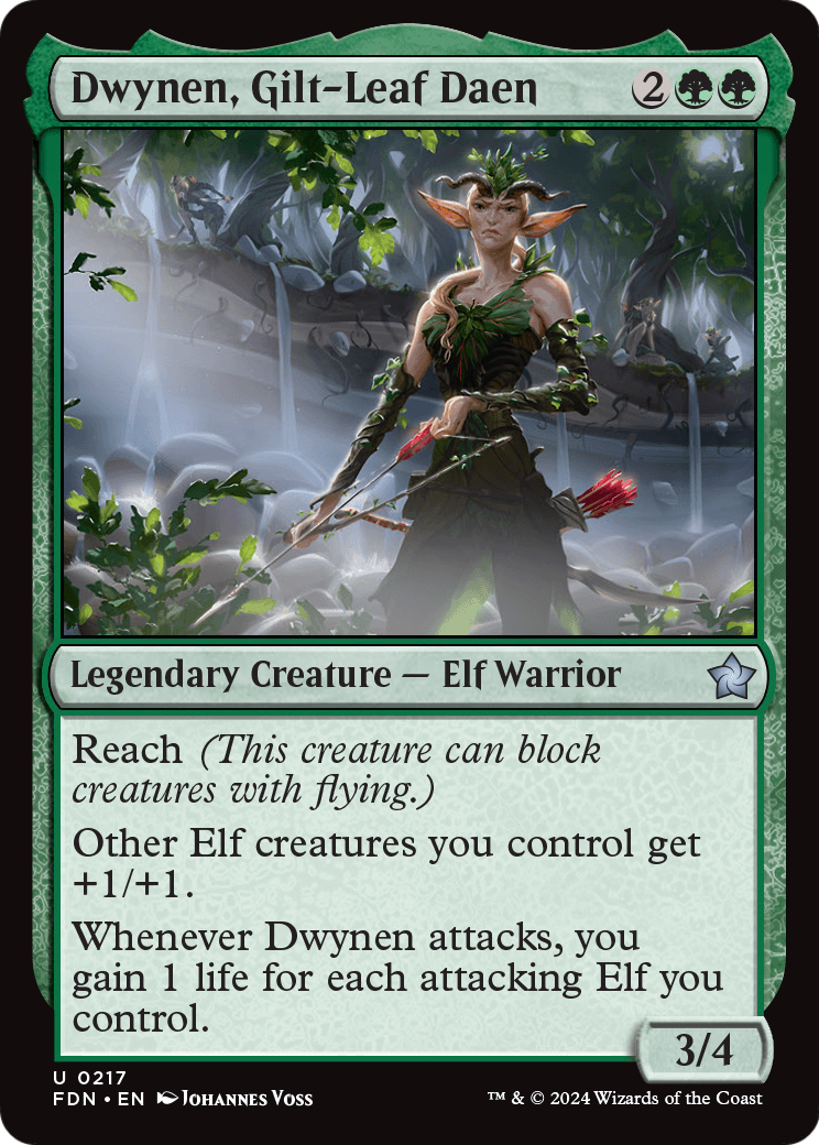 Dwynen, Gilt-Leaf Daen (FDN-217) [Foundations]