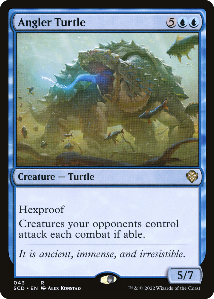 Angler Turtle (SCD-043) [Starter Commander Decks]