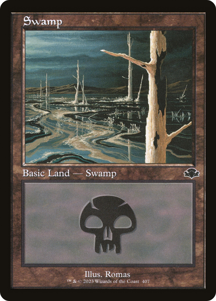 Swamp (DMR-407) (Retro Frame) [Dominaria Remastered]