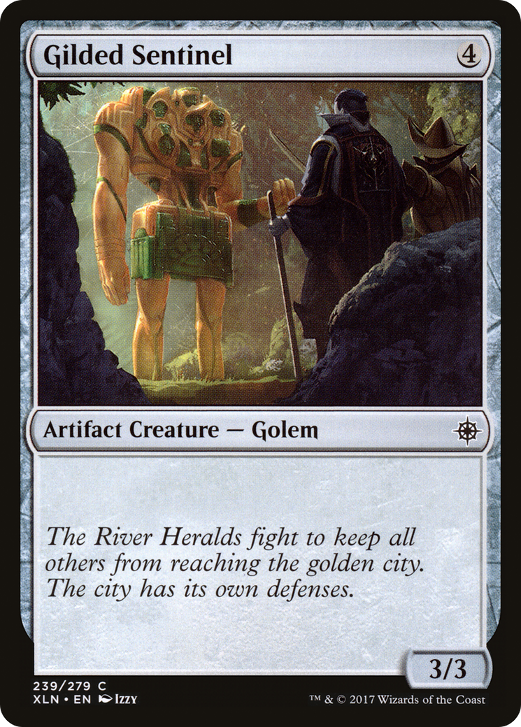 Gilded Sentinel (XLN-239) [Ixalan]