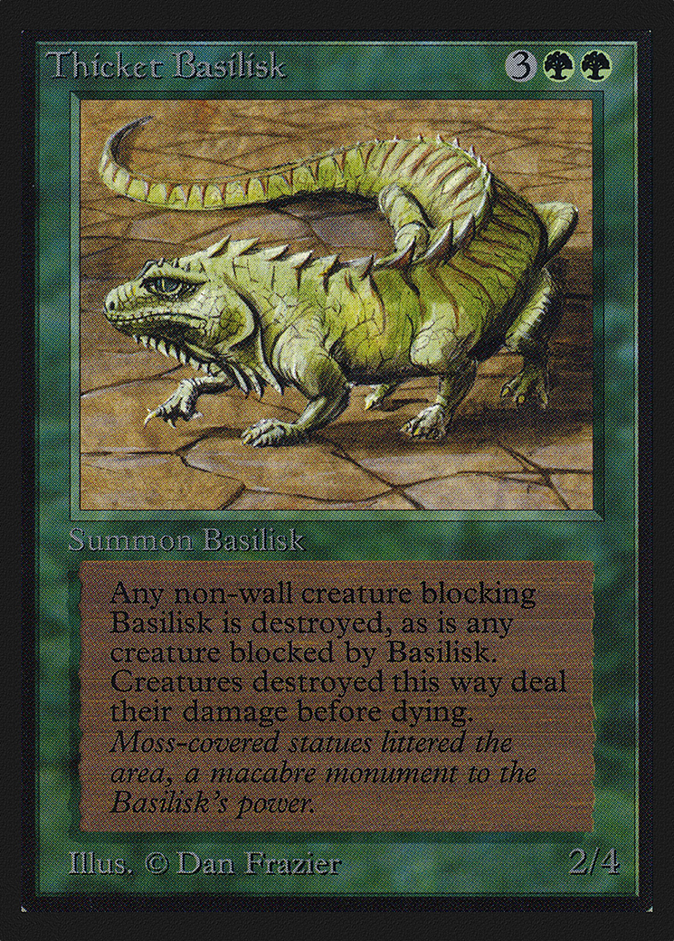 Thicket Basilisk (CE) [Collectors' Edition]