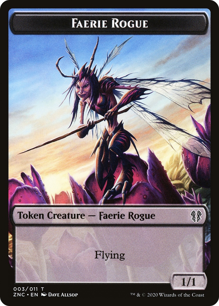 Faerie Rogue (TZNC-003) [Zendikar Rising Commander Tokens]