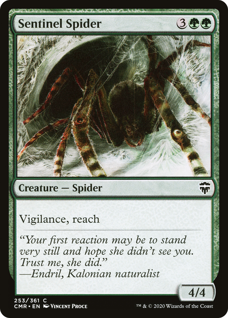Sentinel Spider (CMR-253) [Commander Legends]