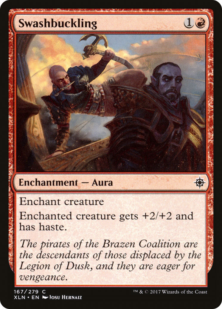 Swashbuckling (XLN-167) [Ixalan]