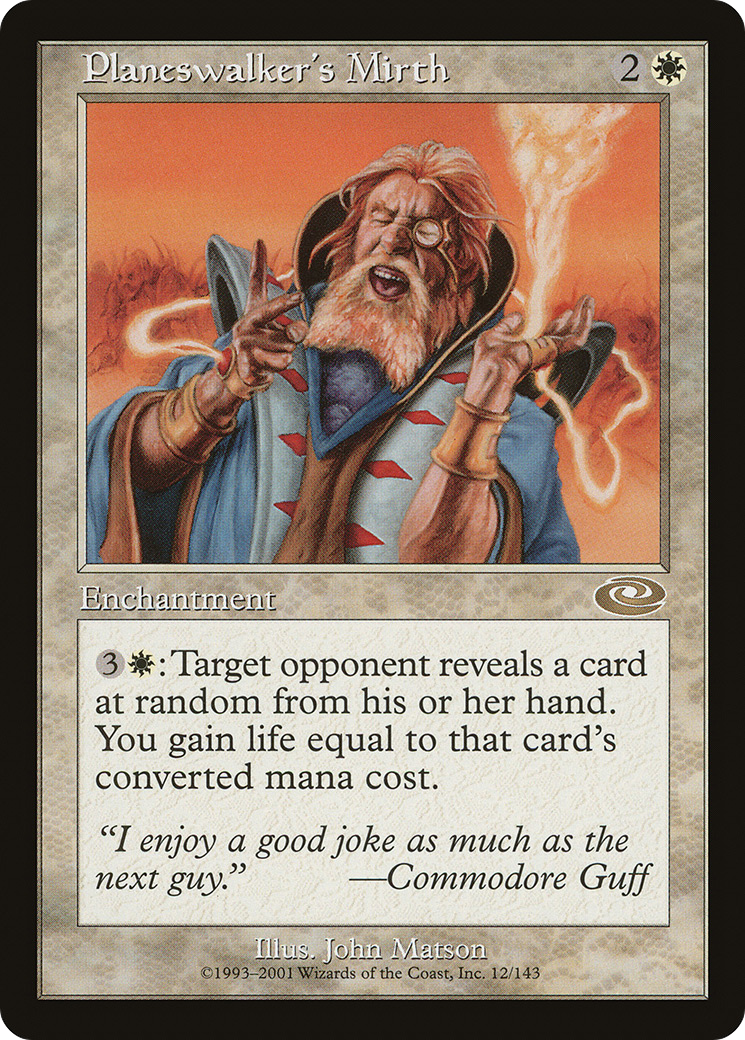 Planeswalker's Mirth (PLS-012) [Planeshift] Foil