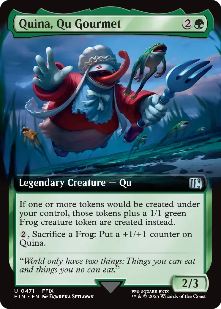 Quina, Qu Gourmet (Extended Art) (FIN-471) [FINAL FANTASY] Foil