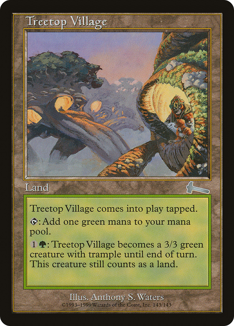 Treetop Village (ULG-143) [Urza's Legacy]