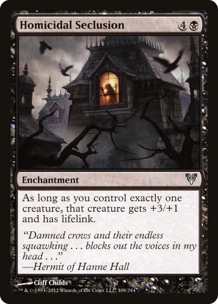 Homicidal Seclusion (AVR-108) [Avacyn Restored]