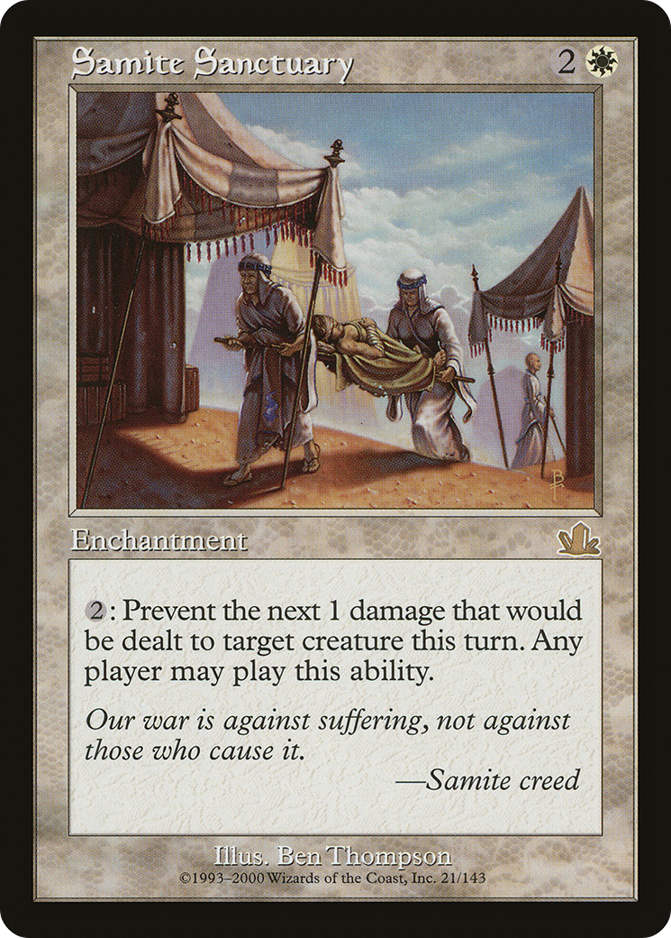 Samite Sanctuary (PCY-021) [Prophecy]