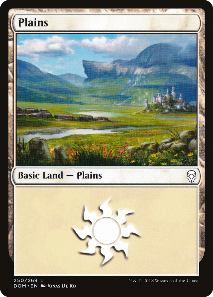 Plains (DOM-250) [Dominaria]