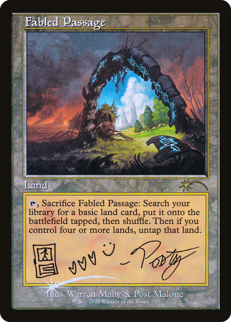 Fabled Passage (Post Malone) (SLD-727) [Secret Lair Drop] Foil