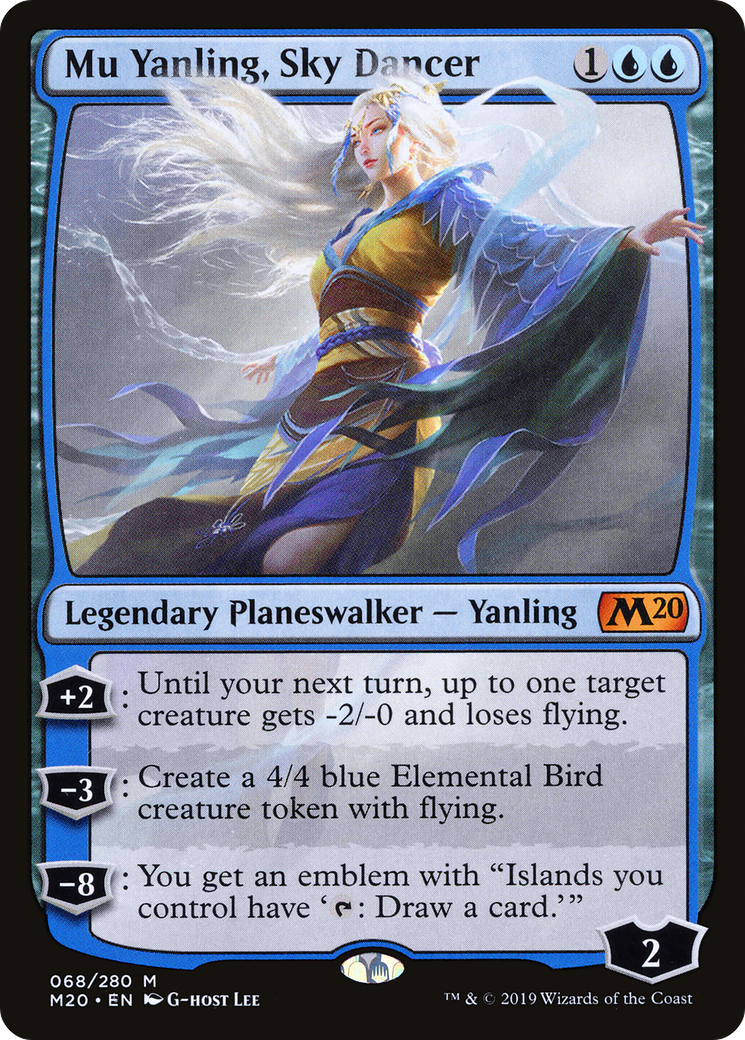 Mu Yanling, Sky Dancer (M20-068) [Core Set 2020]