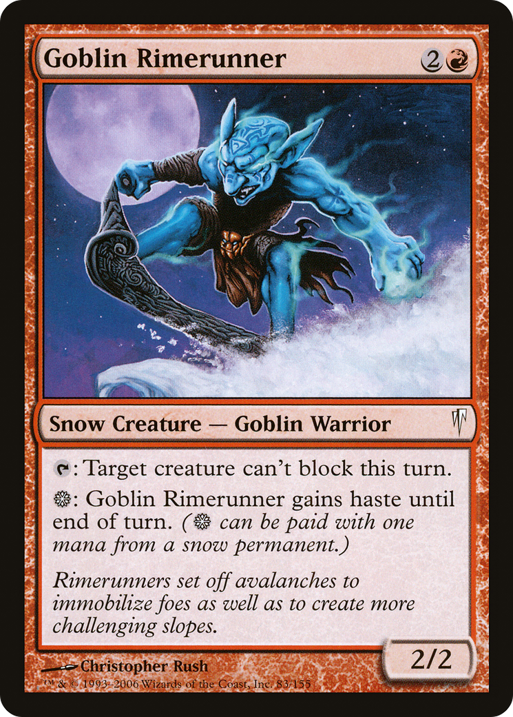 Goblin Rimerunner (CSP-083) [Coldsnap] Foil
