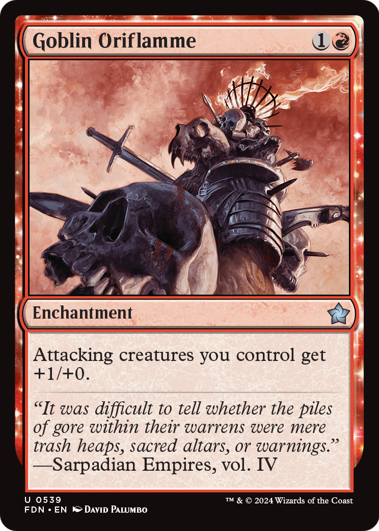 Goblin Oriflamme (FDN-539) [Foundations]