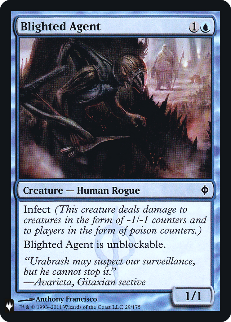 Blighted Agent (LIST-NPH-29) [The List] Foil
