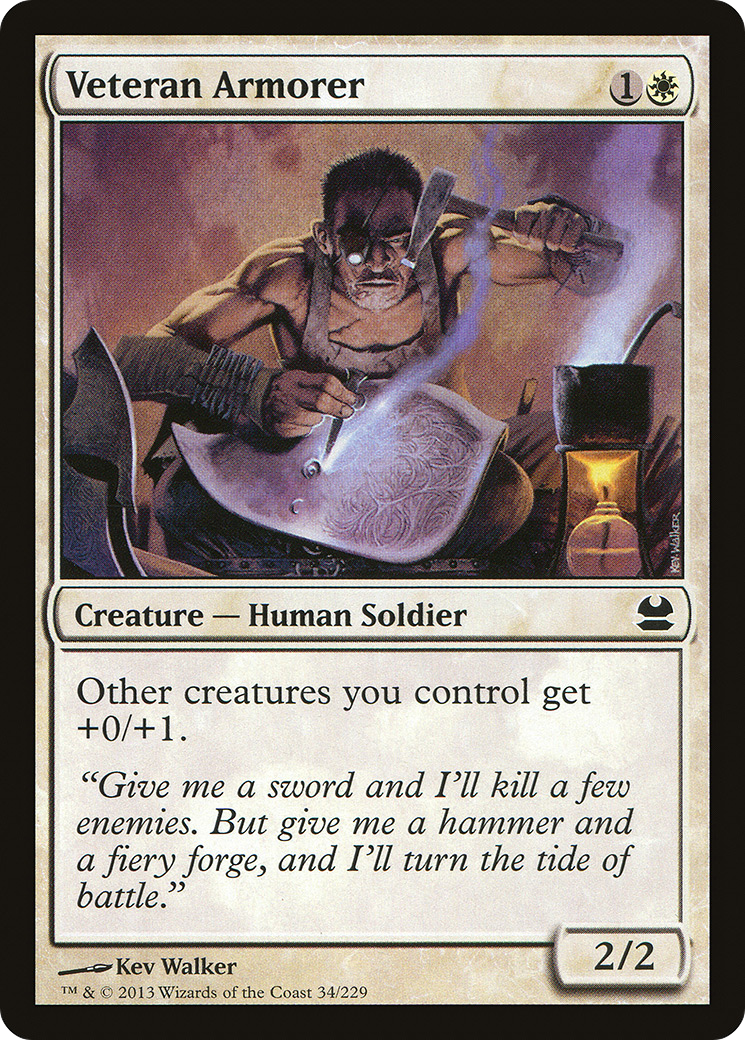 Veteran Armorer (MMA-034) [Modern Masters]