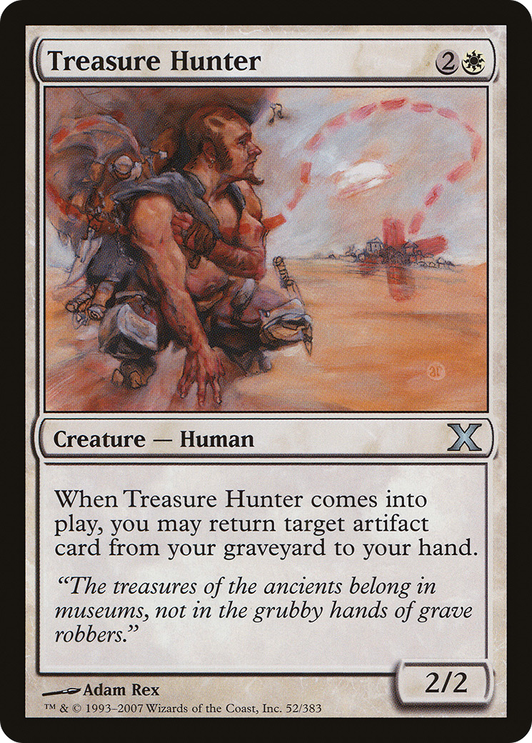 Treasure Hunter (10E-052) [Tenth Edition] Foil