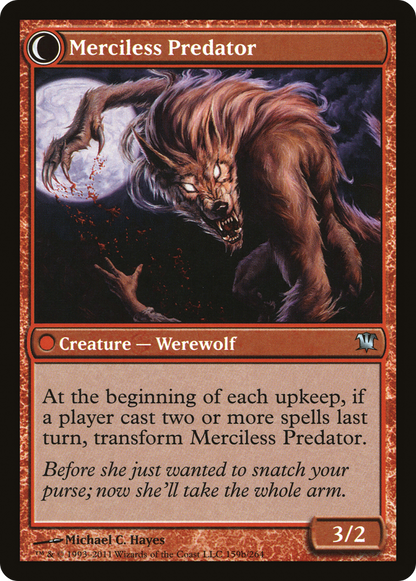 Reckless Waif (ISD-159) [Innistrad] Foil