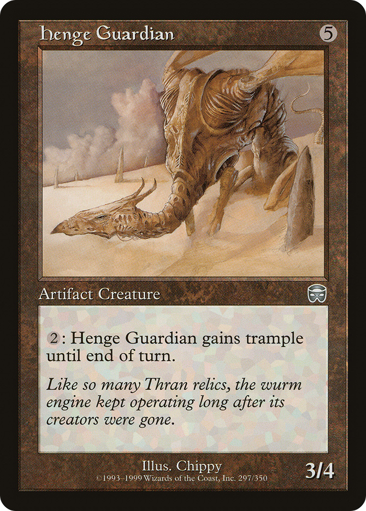 Henge Guardian (MMQ-297) [Mercadian Masques] Foil