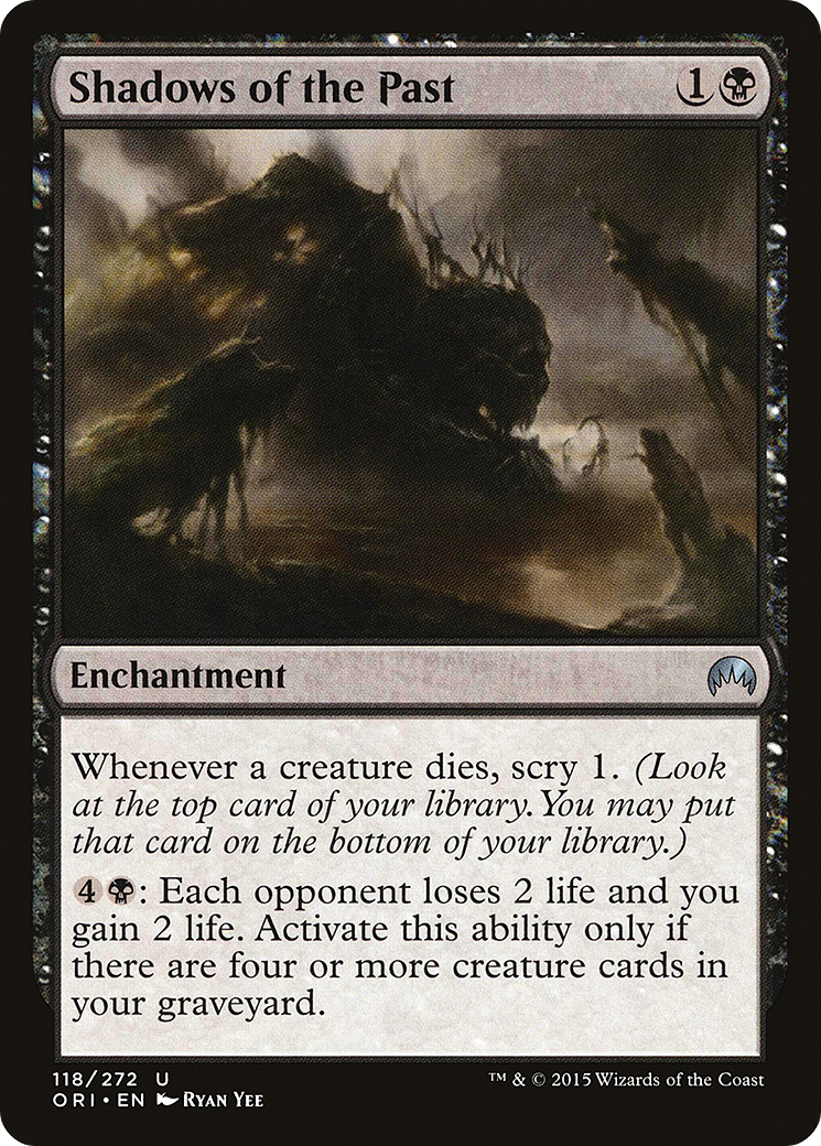 Shadows of the Past (ORI-118) [Magic Origins] Foil