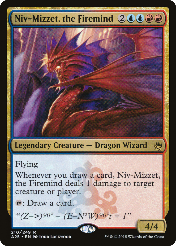 Niv-Mizzet, the Firemind (A25-210) [Masters 25] Foil