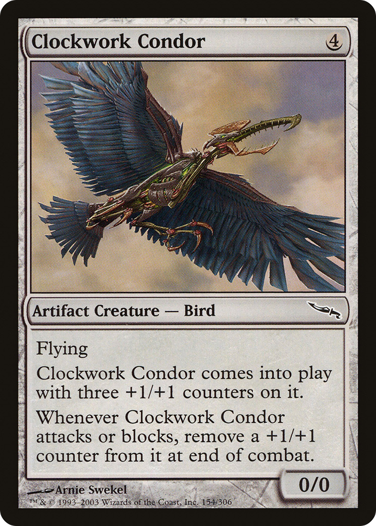 Clockwork Condor (MRD-154) [Mirrodin] Foil