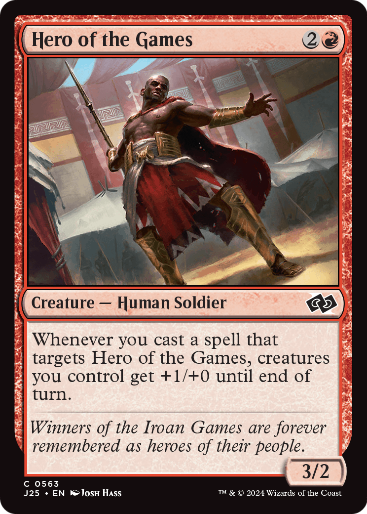 Hero of the Games (J25-563) [Foundations Jumpstart]