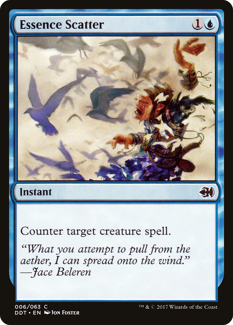 Essence Scatter (DDT-006) [Duel Decks: Merfolk vs. Goblins]