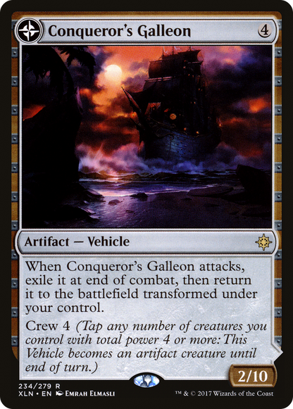 Conqueror's Galleon (XLN-234) [Ixalan] Foil