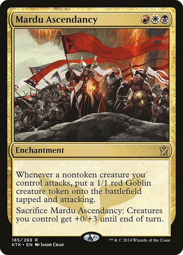 Mardu Ascendancy (KTK-185) [Khans of Tarkir] Foil