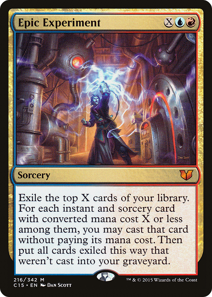 Epic Experiment (C15-216) [Commander 2015]