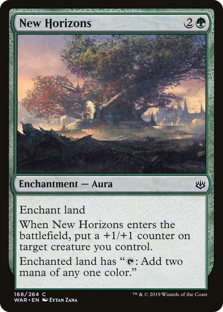 New Horizons (WAR-168) [War of the Spark] Foil