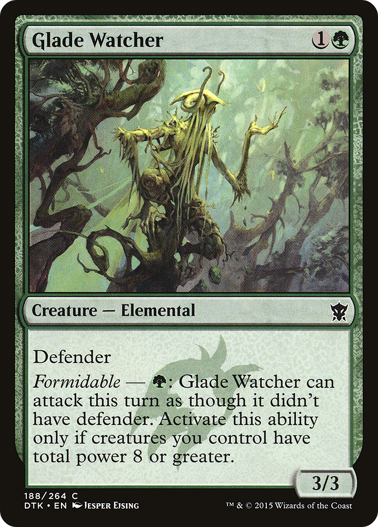 Glade Watcher (DTK-188) [Dragons of Tarkir] Foil