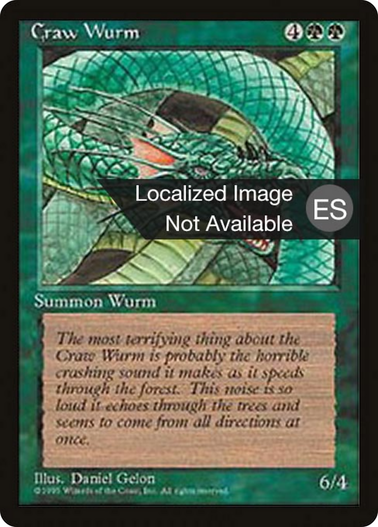 Craw Wurm [Fourth Edition Foreign Black Border]