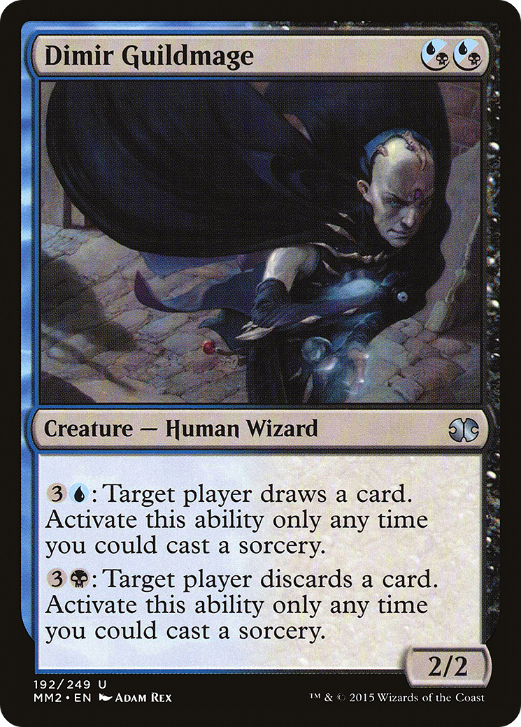 Dimir Guildmage (MM2-192) [Modern Masters 2015] Foil