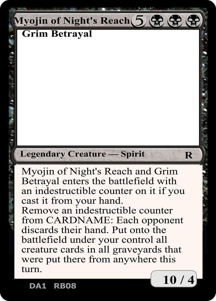 Myojin of Night's Reach and Grim Betrayal [Unknown Event]