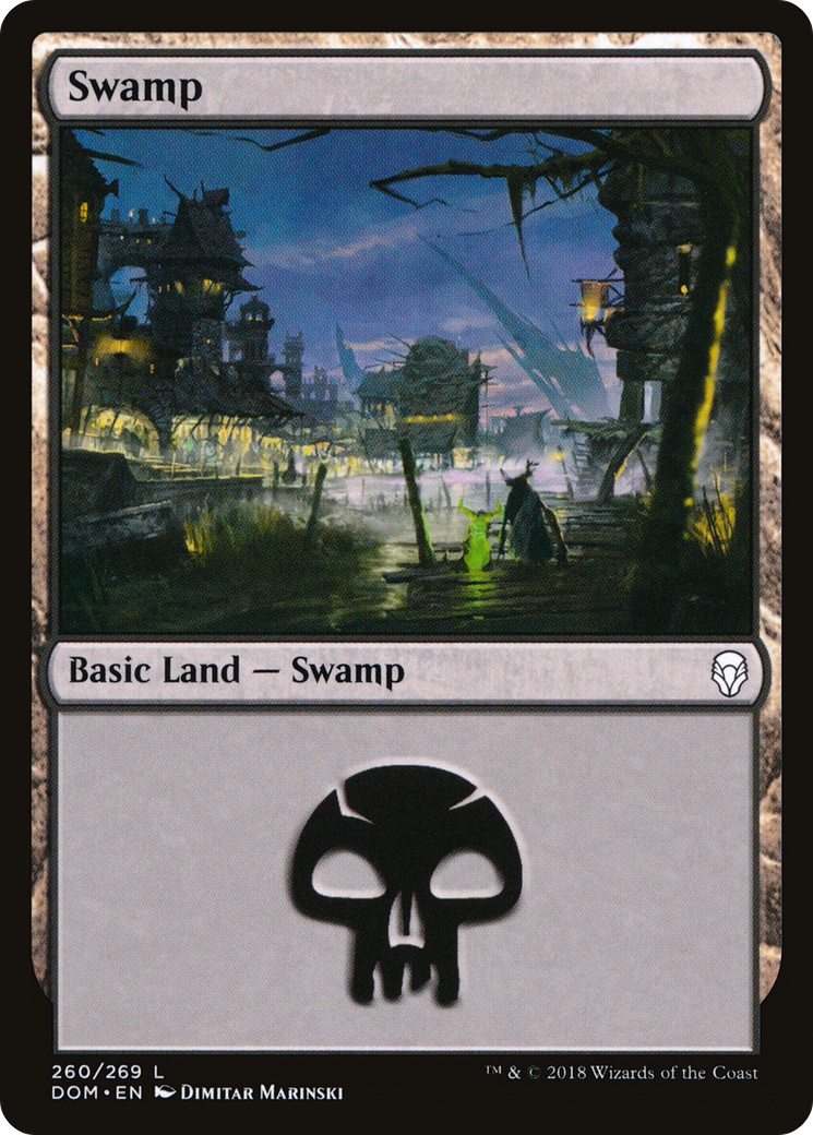 Swamp (DOM-260) [Dominaria]