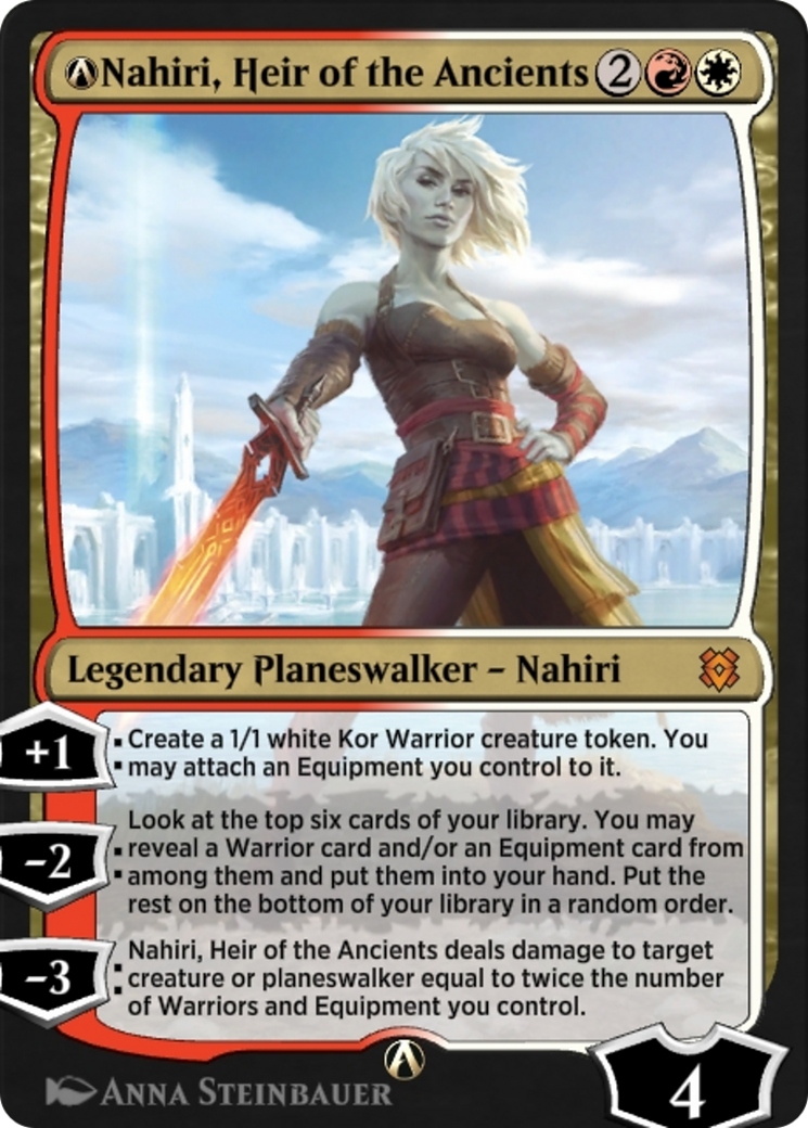 A-Nahiri, Heir of the Ancients (ZNR-A-230) [Zendikar Rising]