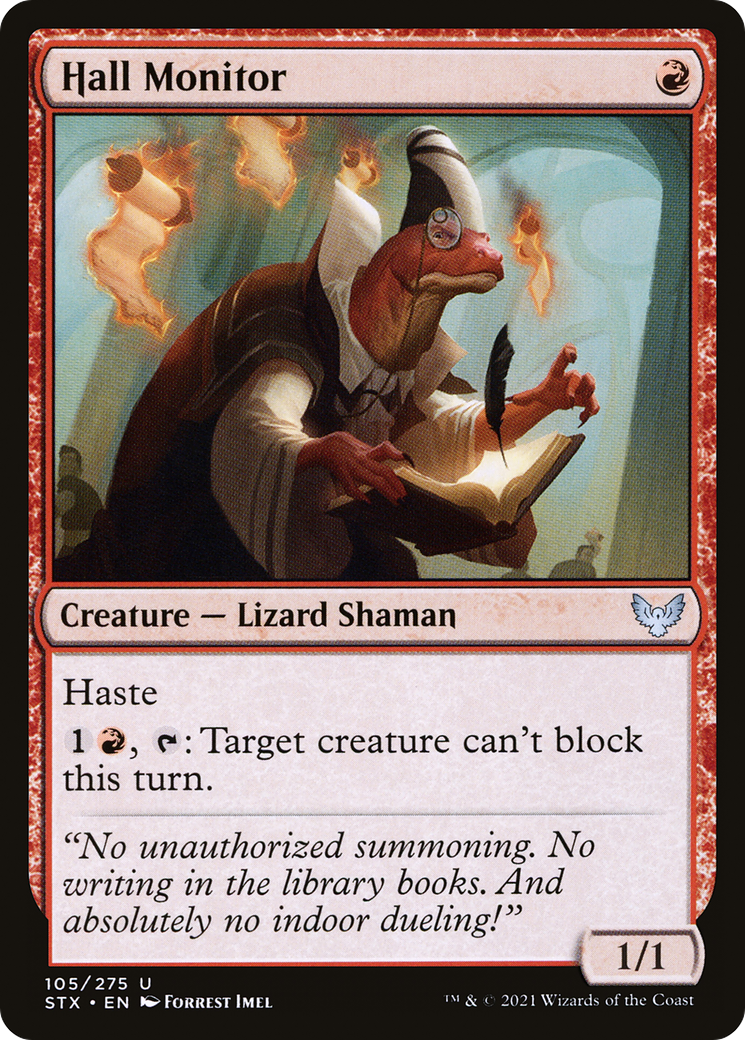 Hall Monitor (STX-105) [Strixhaven: School of Mages]