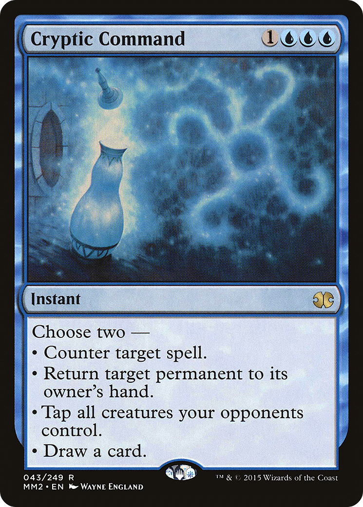 Cryptic Command (MM2-043) [Modern Masters 2015] Foil