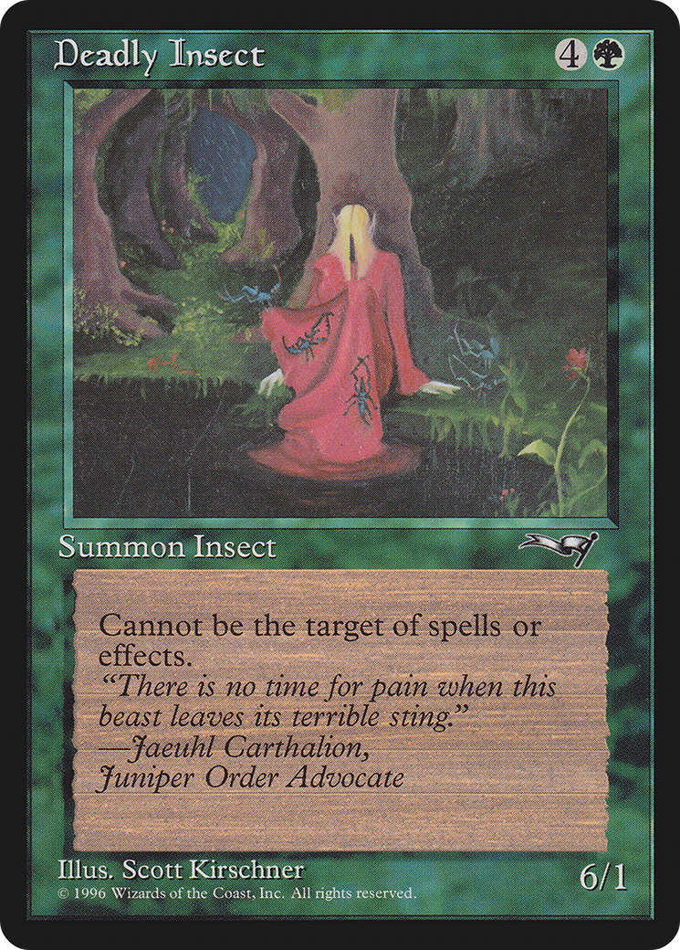 Deadly Insect (Red Robe) (ALL-065) [Alliances]