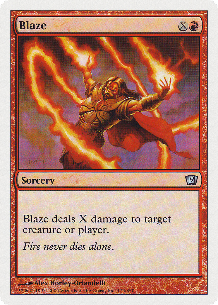 Blaze (9ED-175) [9th Edition]