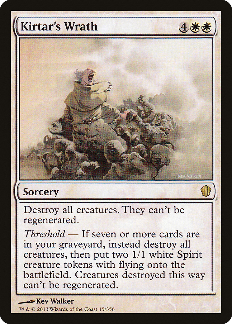 Kirtar's Wrath (C13-015) [Commander 2013]