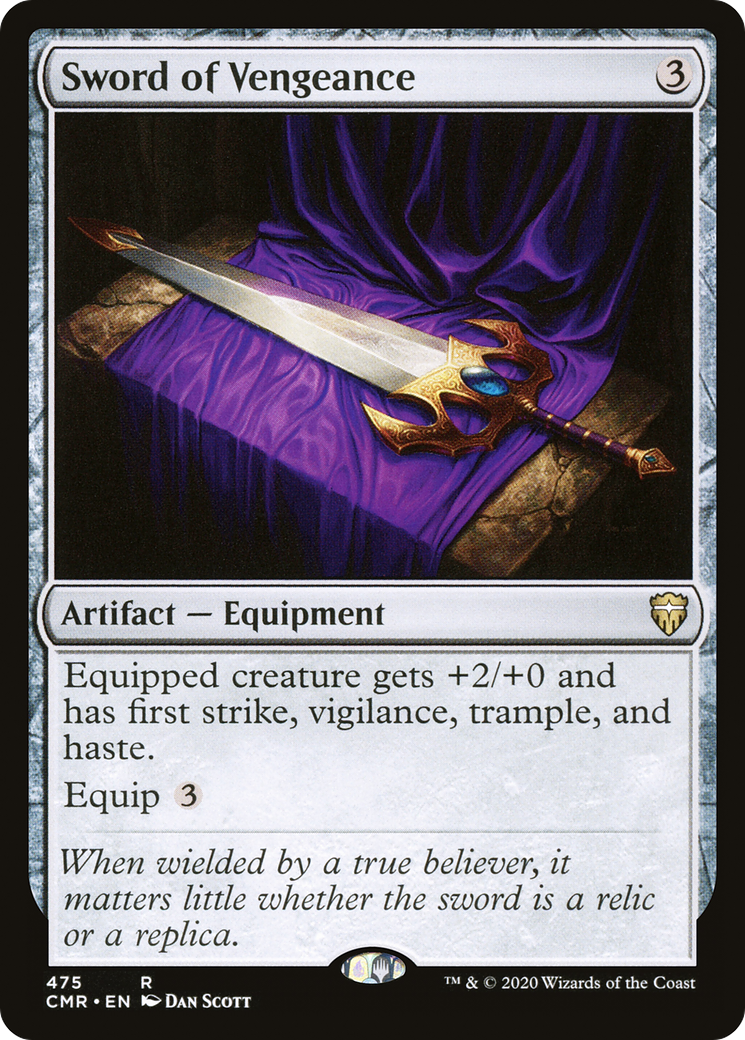 Sword of Vengeance (CMR-475) [Commander Legends]